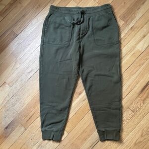 Banana Republic Men’s Sz L Olive Green Fatigue Style Sweatpants